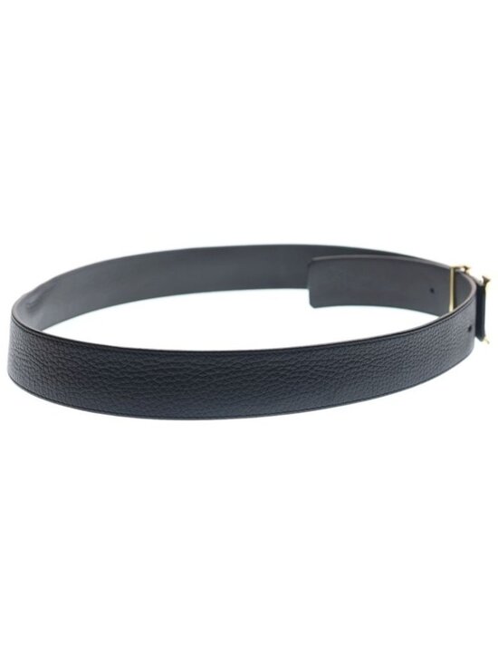 Louis Vuitton LV Damier 40 mm Reversible Leather Belt Black Gold